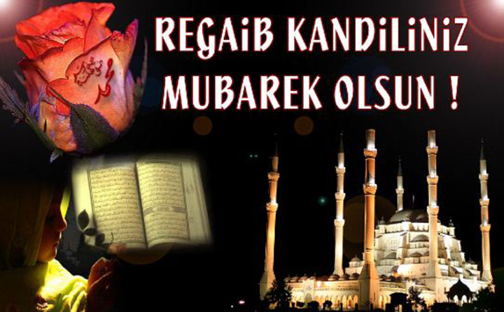 Regaip Kandili Mesajları Sözleri