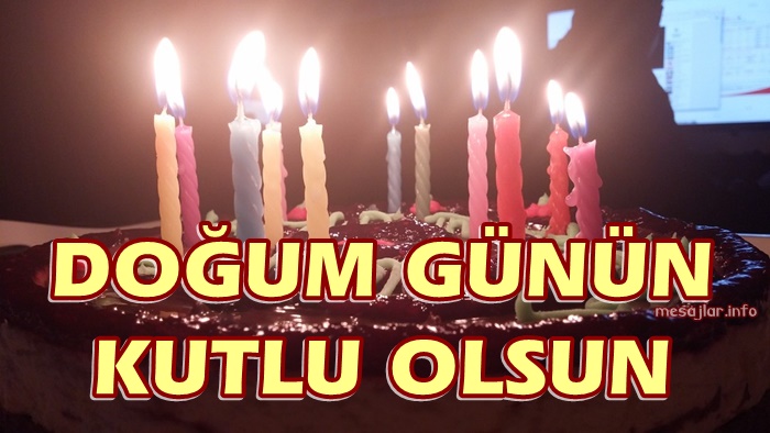 Resimli Doğum Günü Mesajları Sözleri