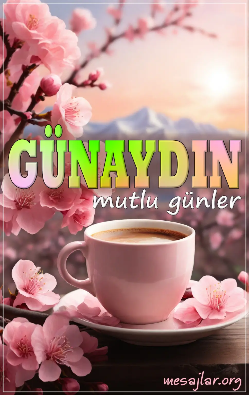 Resimli Günaydın İyi Sabahlar Mesajları Sözleri