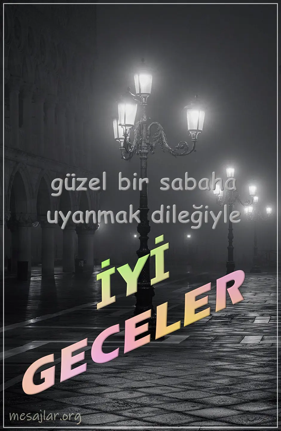 Resimli İyi Geceler Mesajları Sözleri