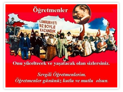 Resimli Öğretmenler Günü Mesajları Sözleri