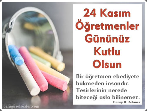 Resimli Öğretmenler Günü Mesajları Sözleri