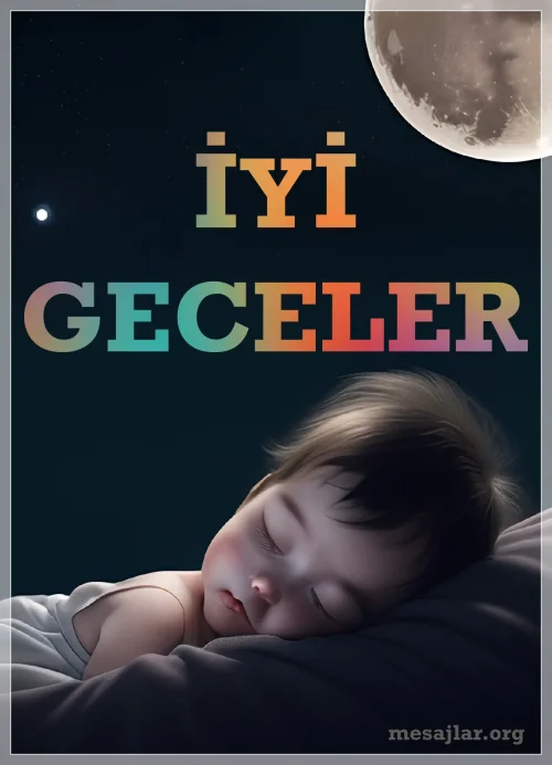 Resimli İyi Geceler Mesajları Sözleri