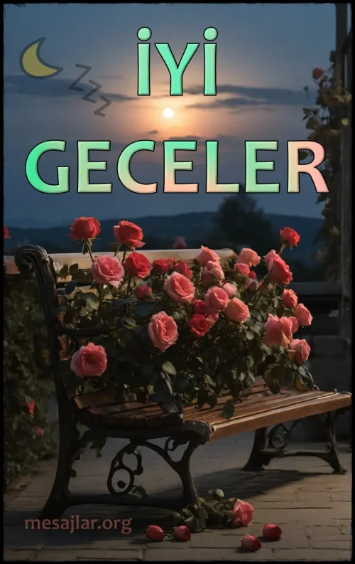 Resimli İyi Geceler Mesajları Sözleri